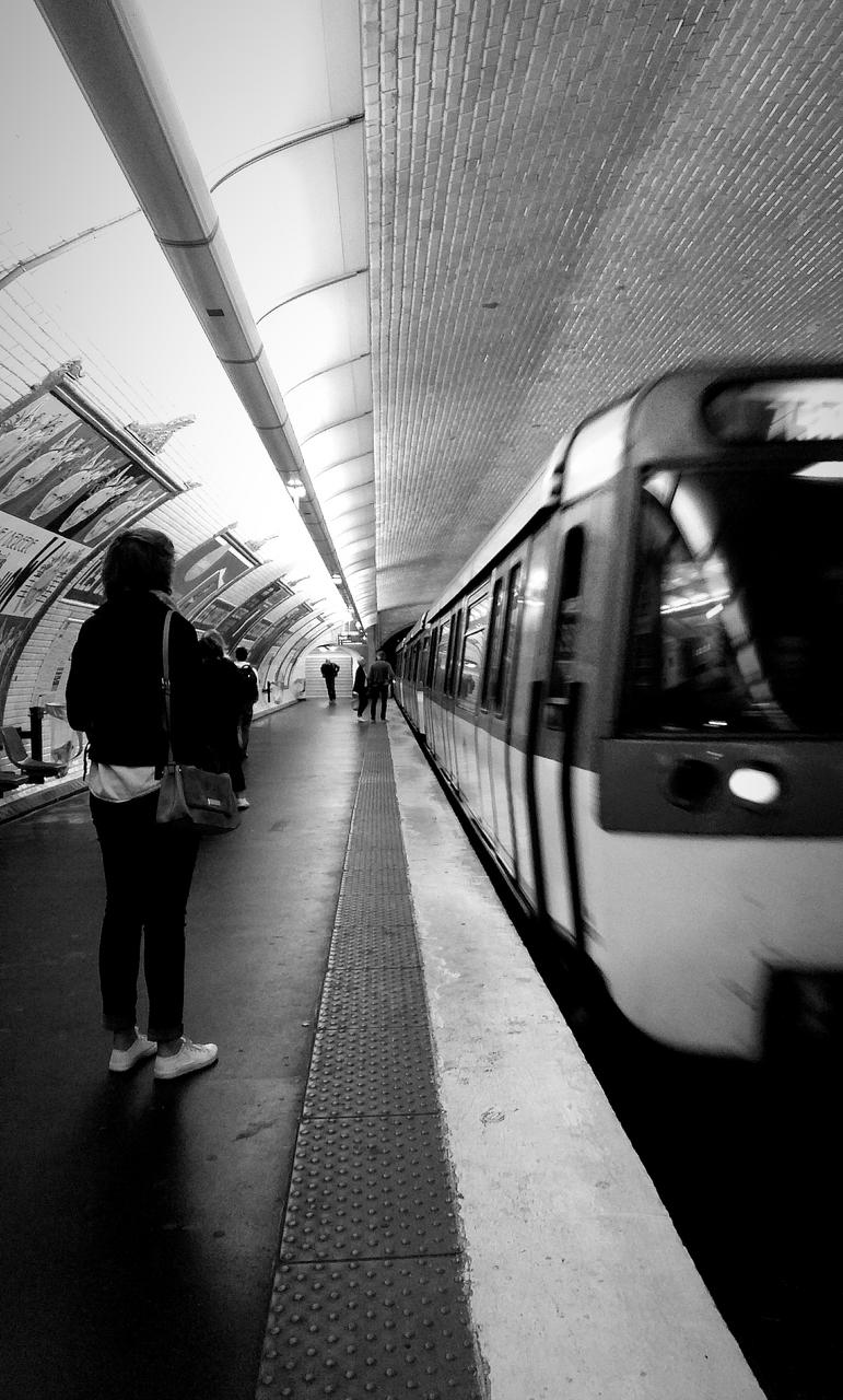Paris, métro ligne 7 @ station Gobelins