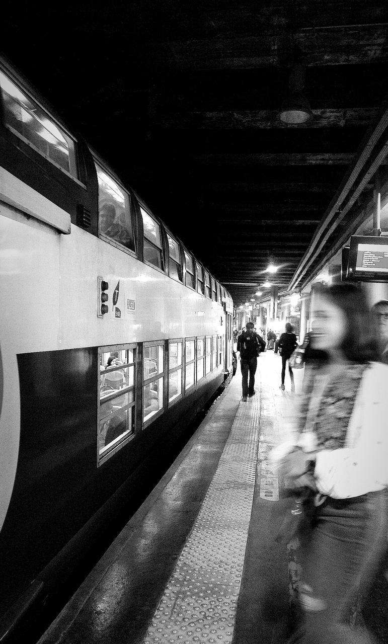 Paris, RER C @ gare du Champ de Mars - Tour Eiffel