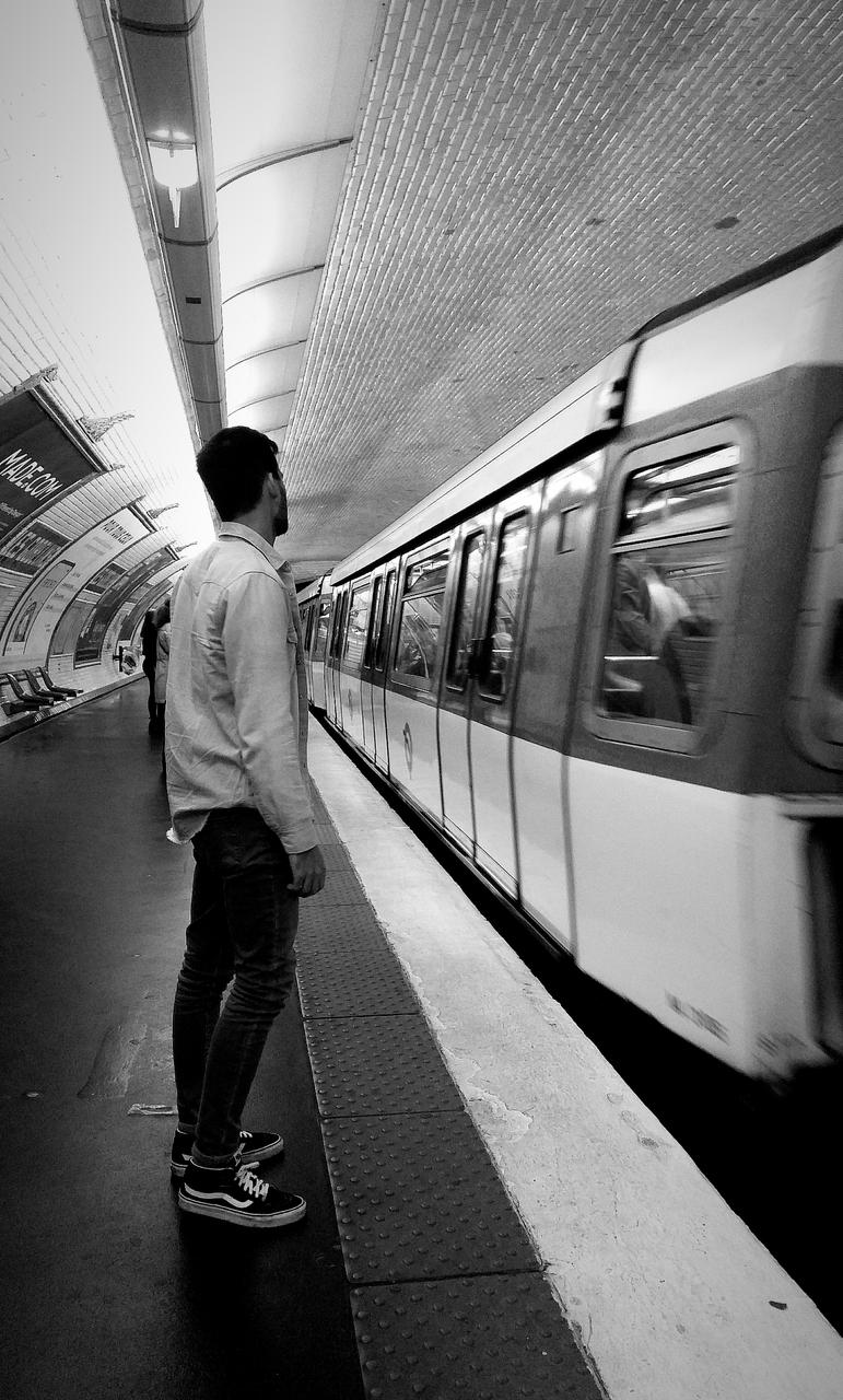 Paris, métro ligne 7 @ station Les Gobelins
