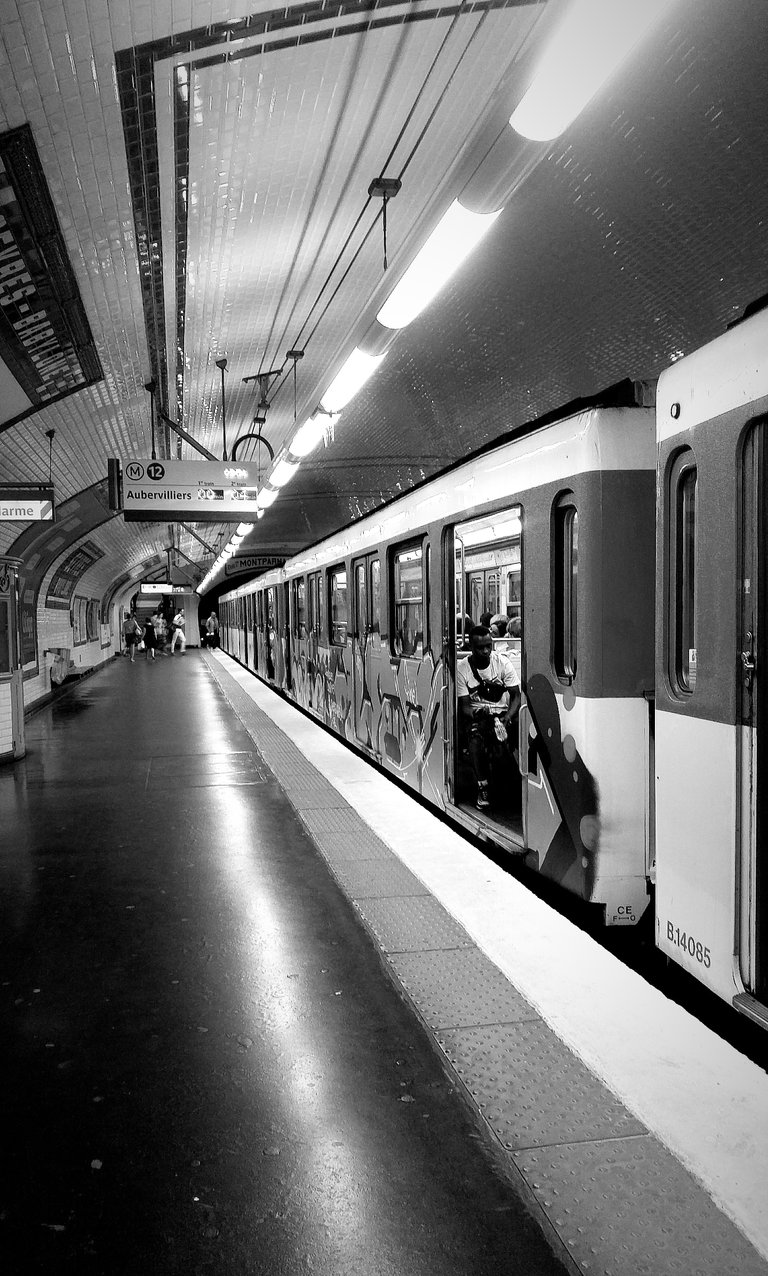 Paris, métro ligne 12 @ Sèvres - Babylone
