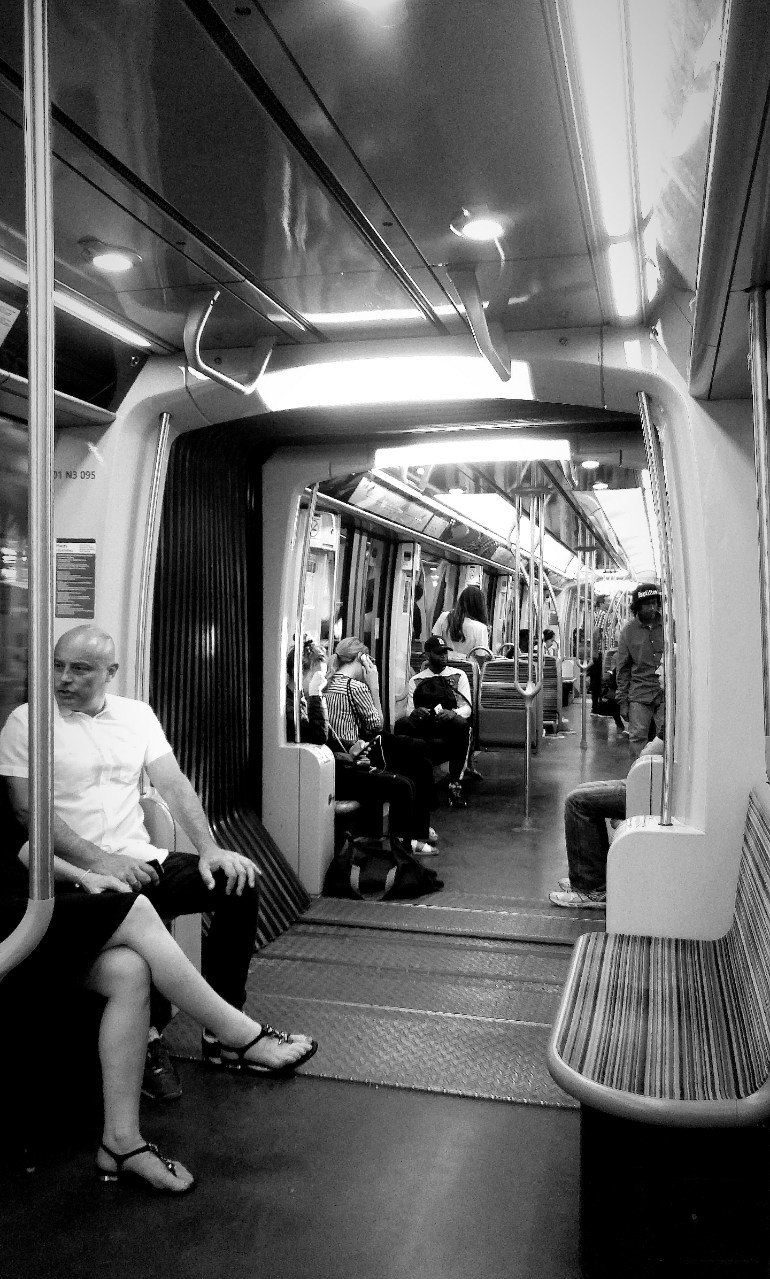 Paris, métro ligne 5 @ viaduc d'Austerlitz