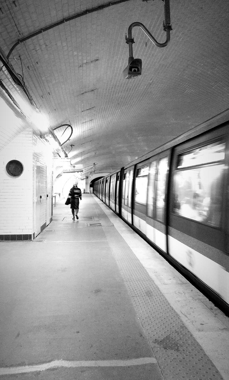 Paris, métro ligne 4 @ station Saint-Sulpice