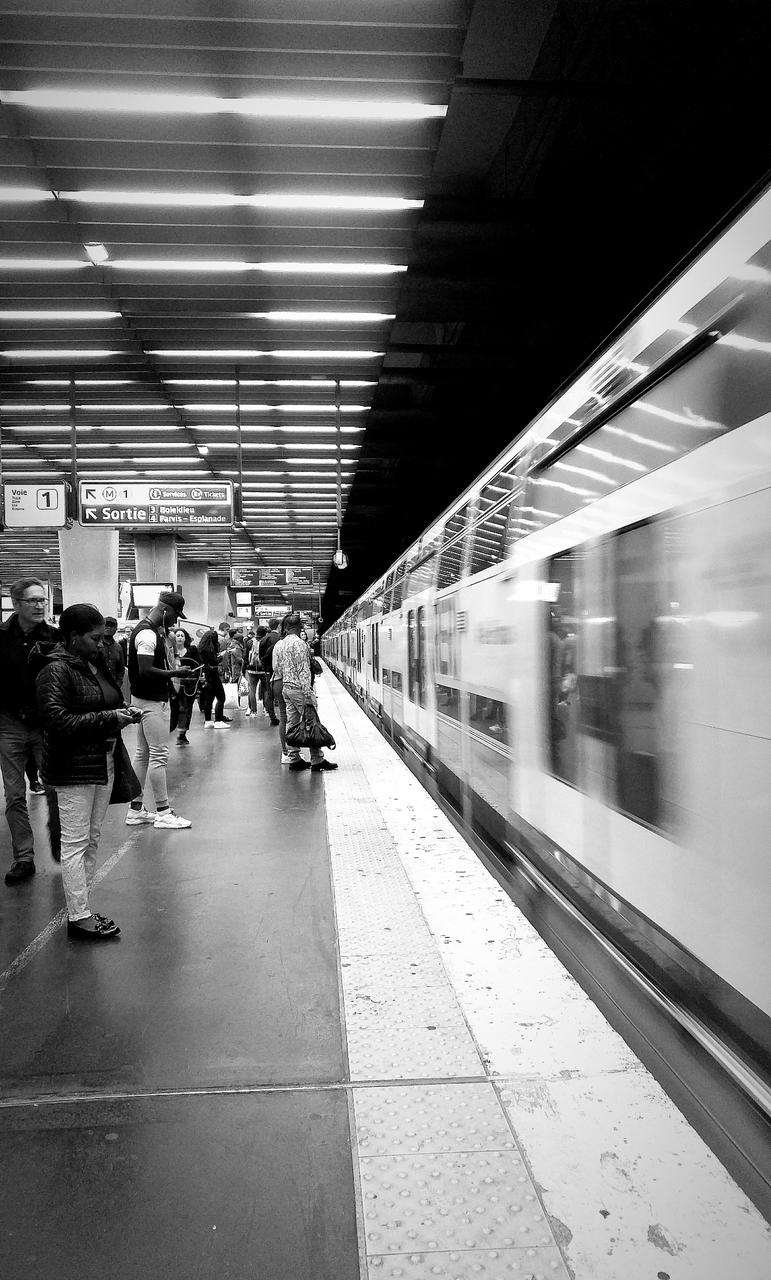 Puteaux, RER A @ gare de la Défense - Grande Arche